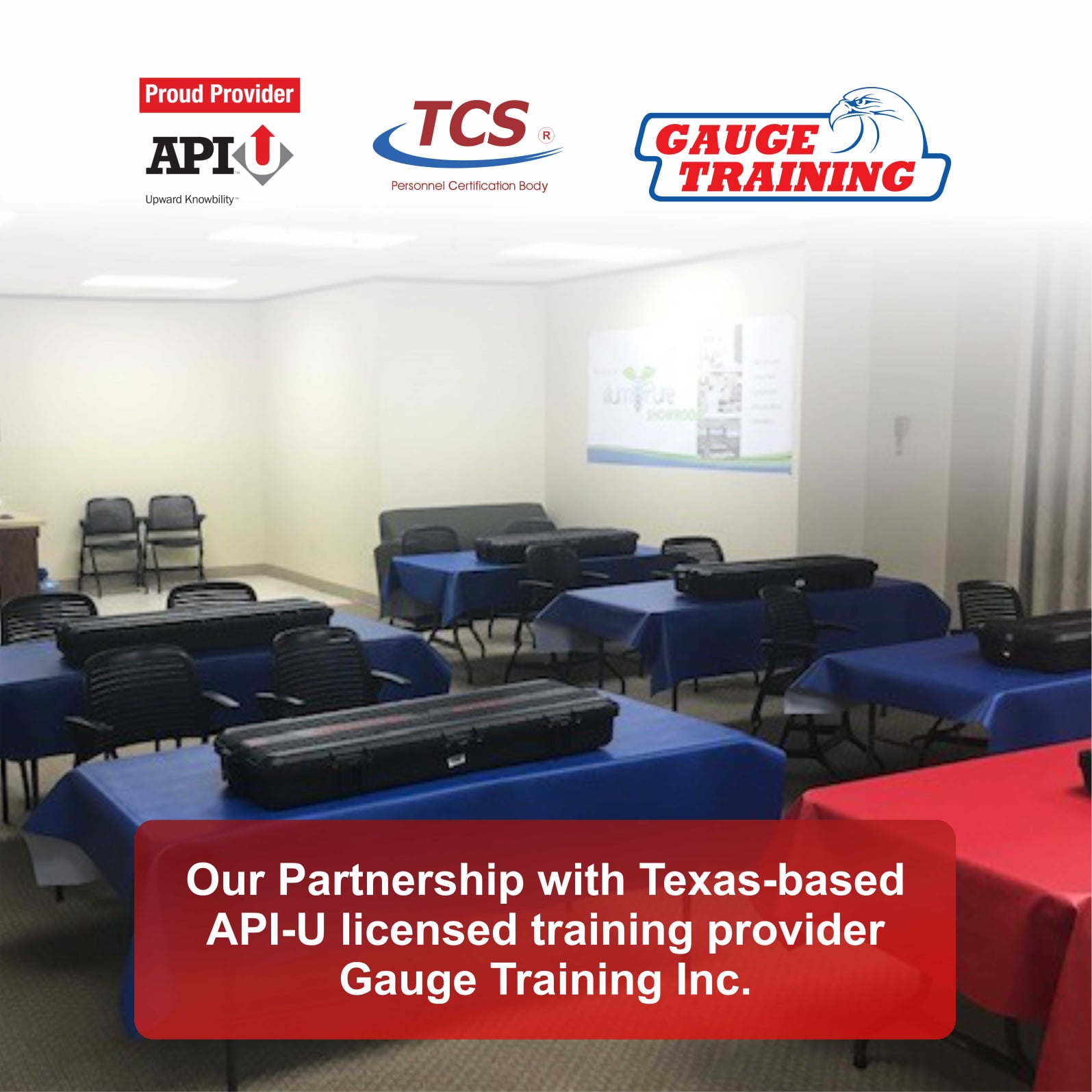 Our Partnership with "Gauge Training Inc."!